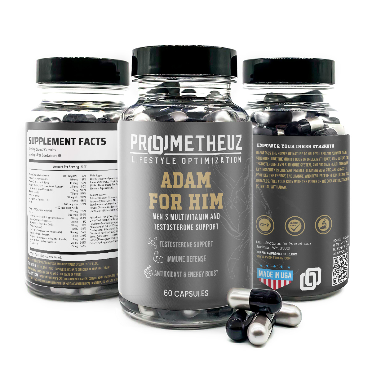 ADAM for Him – Mens Multivitamin - Image 2